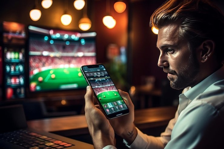 Pengguna membaca panduan dan tips bermain sports betting untuk hasil maksimal di bangkoktoto